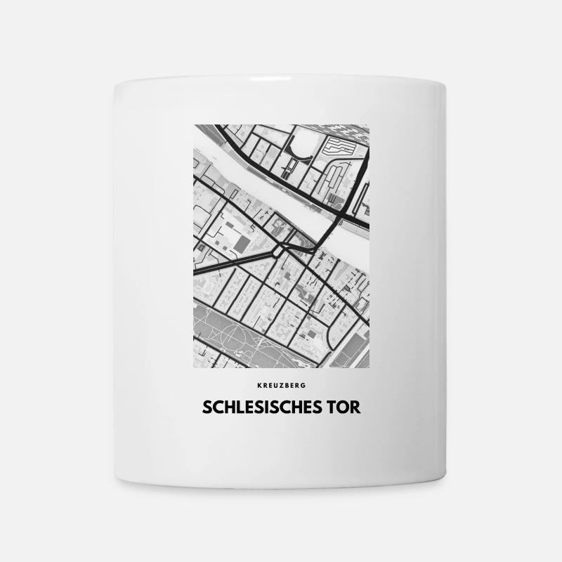 Schlesisches Tor Kreuzberg 36 Berlin - Tasse - Weiß