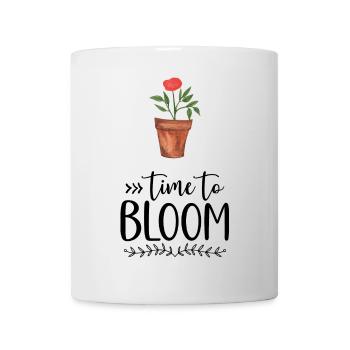 Geschenke mit Blumen - Tasse - Weiß - Vorne