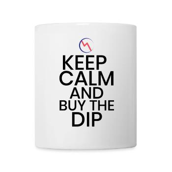 Buy the dip bitcoin crypto - Mug - white - Front