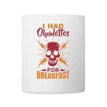 Blague électronique - Mug blanc - blanc - Devant
