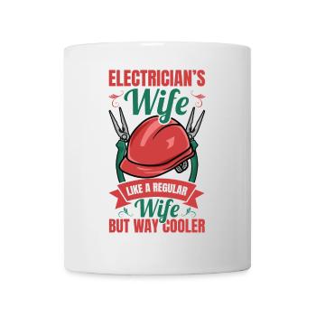 Elektrikerin - Tasse - Weiß - Vorne