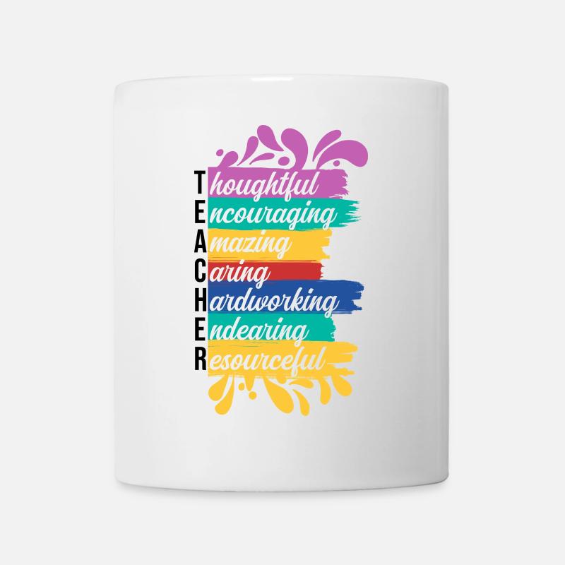 Teacher being - Mug - white