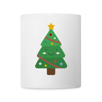 Sapin de Noël mignon - Mug blanc - blanc - Devant