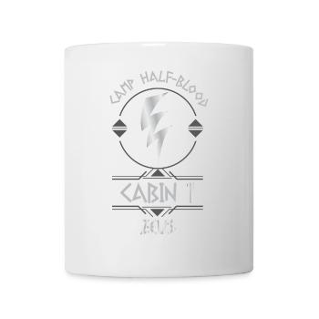 Cabin #1 in Camp Half Blood, Child of Zeus - Mug - white - Front
