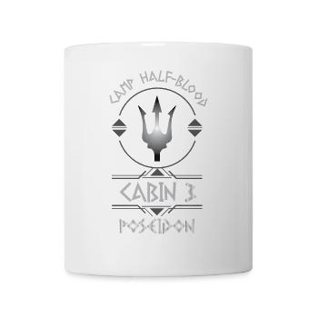 Cabin #3 in Camp Half Blood, Child of Poseidon - Mug - white - Front