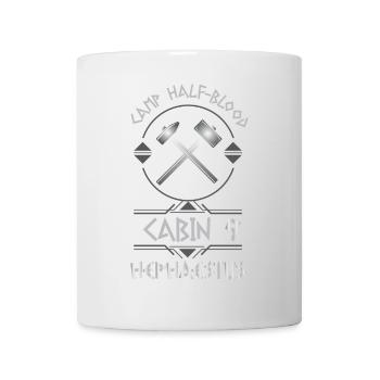 Cabin #9 in Camp Half Blood, Child of Hephaestus - Mug - white - Front