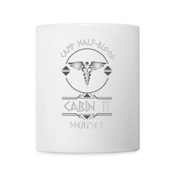 Cabin #11 in Camp Half Blood, Child of Hermes - Mug - white - Front