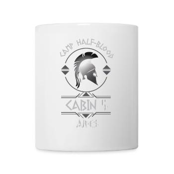 Cabin #5 in Camp Half Blood, Child of Ares - Mug - white - Front