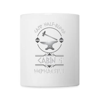 Cabin #9 in Camp Half Blood, Child of Hephaestus - Mug - white - Front
