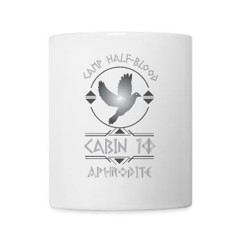 Cabin #10 in Camp Half Blood, Child of Aphrodite - Mug - white - Front