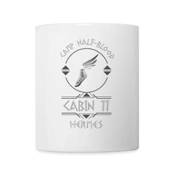 Cabin #11 in Camp Half Blood, Child of Hermes - Mug - white - Front