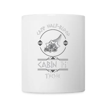Cabin #19 in Camp Half Blood, Child of Tyche - Mug - white - Front