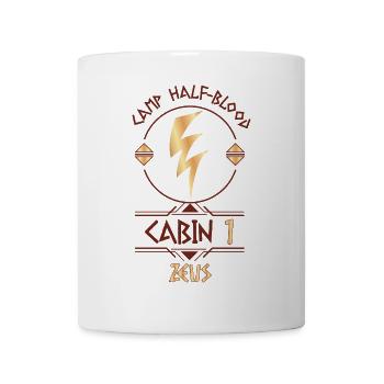 Cabin #1 in Camp Half Blood, Child of Zeus - Mug - white - Front