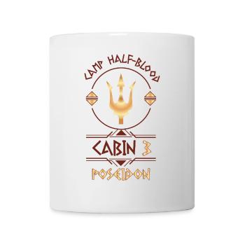 Cabin #3 in Camp Half Blood, Child of Poseidon - Mug - white - Front