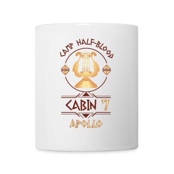 Cabin #7 in Camp Half Blood, Child of Apollo - Mug - white - Front