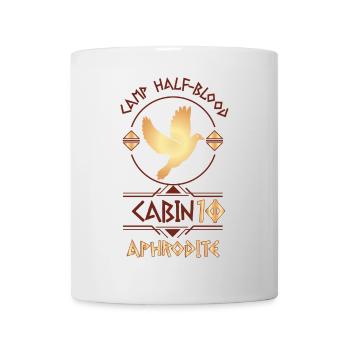 Cabin #10 in Camp Half Blood, Child of Aphrodite - Mug - white - Front