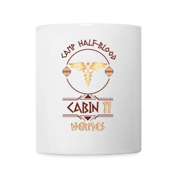 Cabin #11 in Camp Half Blood, Child of Hermes - Mug - white - Front