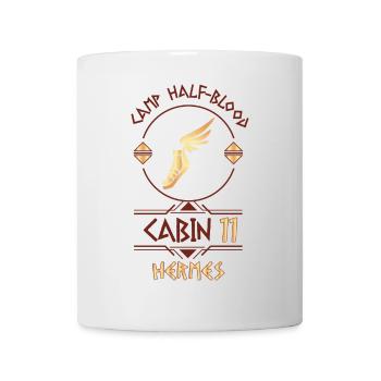 Cabin #11 in Camp Half Blood, Child of Hermes - Mug - white - Front