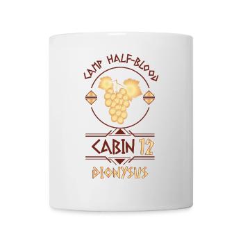 Cabin #12 in Camp Half Blood, Child of Dionysus - Mug - white - Front