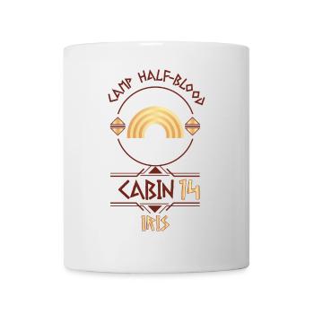 Cabin #14 in Camp Half Blood, Child of Iris - Mug - white - Front