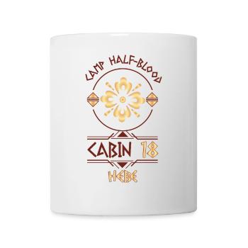 Cabin #18 in Camp Half Blood, Child of Hebe - Mug - white - Front