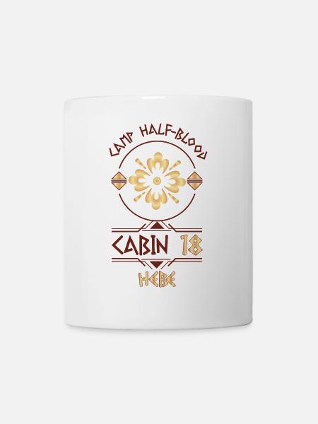 Cabin #18 in Camp Half Blood, Child of Hebe - Mug - white