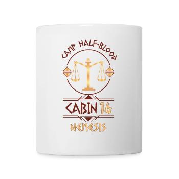 Cabin #16 in Camp Half Blood, Child of Nemesis - Mug - white - Front
