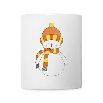 Frosty Winter Snowman - Mug - white - Front