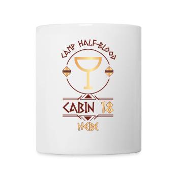 Cabin #18 in Camp Half Blood, Child of Hebe - Mug - white - Front