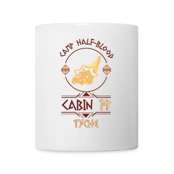 Cabin #19 in Camp Half Blood, Child of Tyche - Mug - white - Front