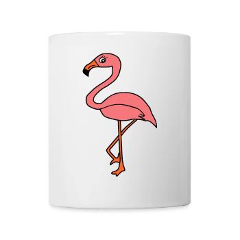 Flamingos Bird Bird Animals Gift - Mug - white - Front