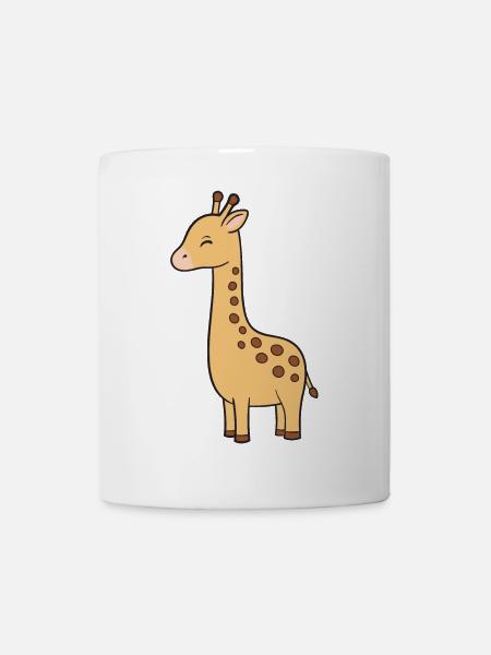 Girafe - Mug blanc - blanc