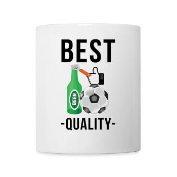 Football and beer Best quality - Mug - white - Front