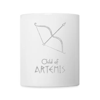 Child of Artemis – Percy Jackson inspired design - Mug - white - Front
