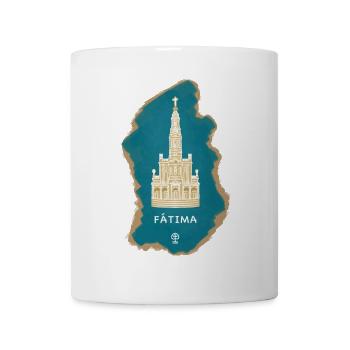Fátima, Portugal, Internationales kath.Heiligtum - Tasse - Weiß - Vorne