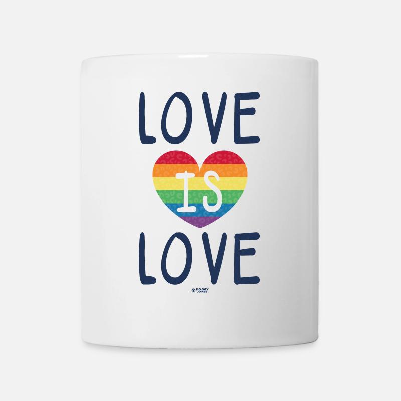 Liebe ist Liebe - Tasse - Weiß