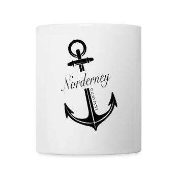 Norderney - Tasse - Weiß - Vorne