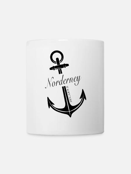 Norderney - Tasse - Weiß