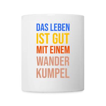 Wandern Statement Bergwanderung Wanderer Klettern - Tasse - Weiß - Vorne