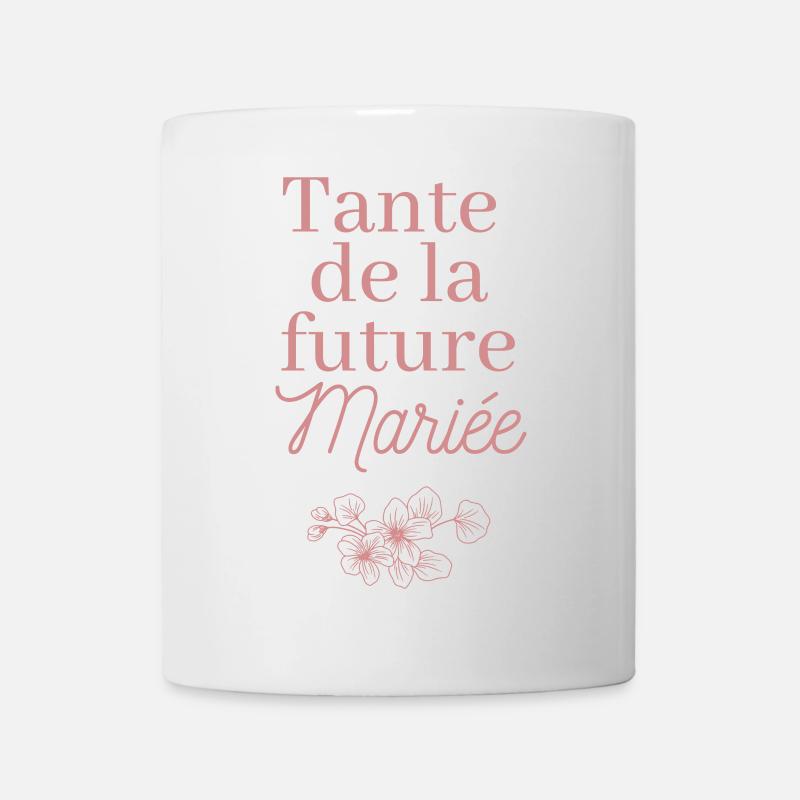 Tante future Mariée. EVJF Team future mariée - Mug blanc - blanc