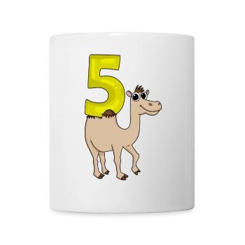 5 Birthday 5 years old with animal motif - five - Mug - white - Front