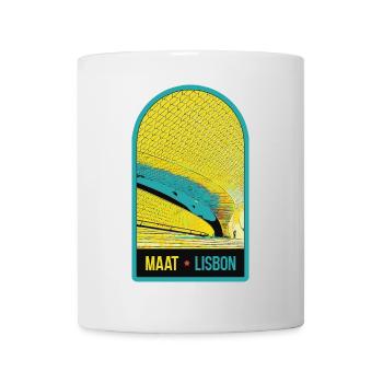 MAAT, Lisbonne : Art, Architecture, Technologie - Mug blanc - blanc - Devant