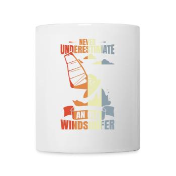 Grand-père véliplanchiste - Mug blanc - blanc - Devant