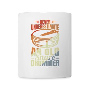 Drum player grandfather - Mug - white - Front