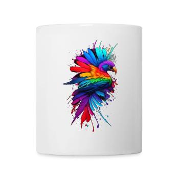 Oiseau de paradis - Mug blanc - blanc - Devant