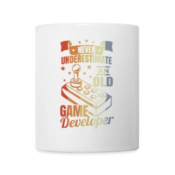 Game Developer Grandpa - Mug - white - Front