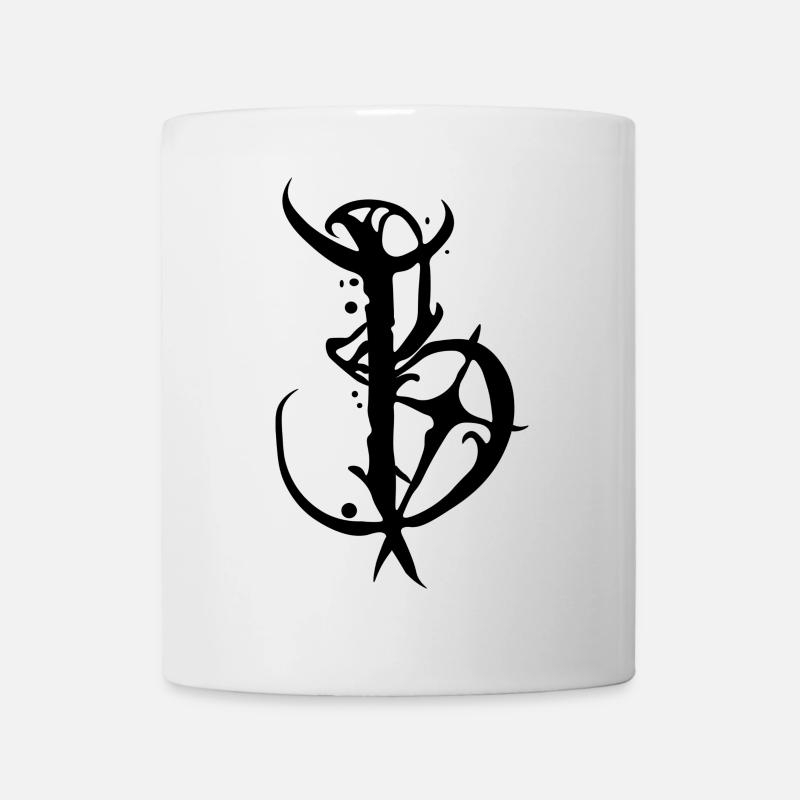 B - Mug - white
