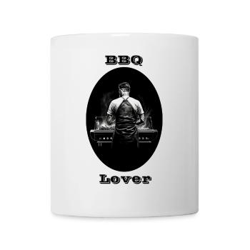 Amateur de barbecue - Mug blanc - blanc - Devant