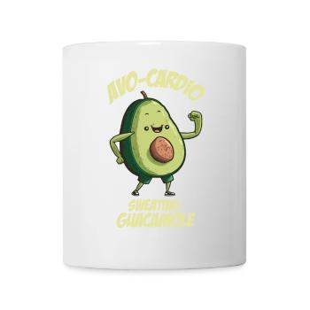 Sweating Guacamole Avocado - Mug - white - Front