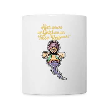 Geist aus der Tasse - Tasse - Weiß - Vorne
